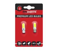 2x Lampadine LED W5W No Errore CANBUS 6000K BIANCO 12V 2x COB