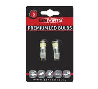 2x Lampadine LED W5W No Errore CANBUS 6000K BIANCO 12V 38x SMD 3014