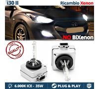 2X Lampadine XENON D1S PER Hyundai i30 2 RICAMBIO Luci 35W 6000K HID GHIACCIO