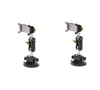 2X LanParte Nuovo Supporto per Telefono Auto Stabilizzatore Selfie Stick Staffa Rotante a 360?