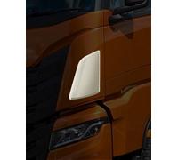 2x Lato Di Presa D'Aria Dirt Deflettori Camion Cover di Plastica Orlo per Iveco