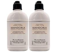 2x Latte Idratante Corpo MANDORLA, Straordinaria Fonte Di Idratazione Per La Pelle. Dolcemente Profumato, Lascia La Pelle Liscia, Elastica e Setosa 250ml