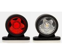 2x LED 12V Anteriore Posteriore Indicatore Laterale Stella-Come Luce Bianca/Red