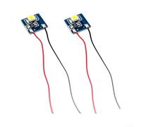 2x LED 3528 Caldo Pre-cablati per Modellismo 2x LED 3528 Caldo | caldo realistico, pre-cablato e nero, per facile installazione decoder DCC o DC, compatibilità universale