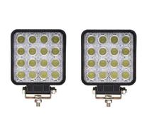 #2x LED 48W Lavoro Luce Barra 12/24V Faretto Fascio Lampada per Scania Mercedes