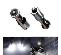 2x LED Canbus BA9s T4W 233 SMD 3838 Luci Posizione BMW Angel Eyes Interni