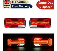 2x LED Coda Combinazione Lampade Dynamic Luci 7 Funzioni 12-24V 83 LED Omologato