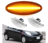 2x LED Frecce laterali Per TOYOTA YARIS RAV4 AURIS COROLLA Trasparente