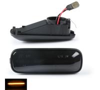 2x LED Indicatore Freccia Fumare Nero Honda Ballade Civic Hatchback K08-1