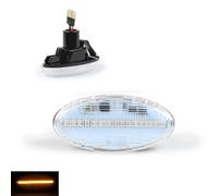 2x LED Indicatore Freccia Vetro Trasparente Chiaro Mazda 2 3 5 6 MPV R05