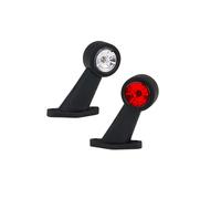 2x LED indikátor 12V 24V világítás luce di ingombro luce laterale braccio