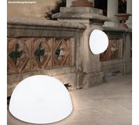 2x LED lampade solari da terra per esterni faretti da giardino patio globo luci sentiero bianco