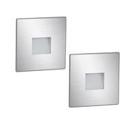 2x LED luce per scale/apparecchio da incasso a parete FOW per interni ed esterni