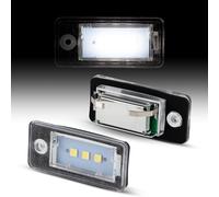 2X LED Luci Targa Pass. Audi A6 4F 2004-2009 NUOVO 5050