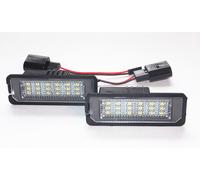 2x LED Porta Targa Automobile Auto Adatto A per VW Golf 4 5 Passat 3C Polo 9N3