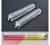 #2x LED Posteriore Luci ad Incasso Lampade 12V Auto Bus Van Camper Cavalli