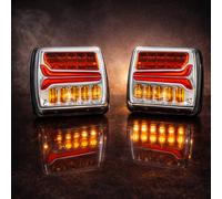 # 2 X LED Posteriore Neon 12/24V Lampade Camion Rimorchio Telaio Camper Autobus