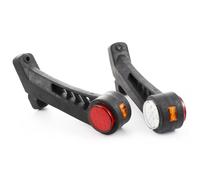 2x LED Rosso Bianco Laterale Ambra Evidenziatore Luci 12-24V Leva Lampade Pickup