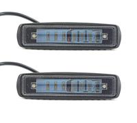 2x LED Rosso Posteriore 30W Luce 2V-80V 30W Lineare Faro per Carrello