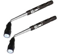 2x LED Telescopio Torcia Elettrica Cigno Magnete Flex Lavoro Strumento