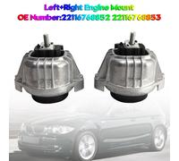 2x Left+Right Engine Mount 22116768852 22116768853 Per BMW 1 3 X1 Z4 E81 E87 E82