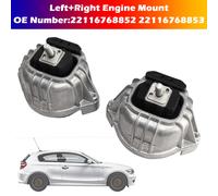 2x Left+Right Engine Mount 22116768852 22116768853 Per BMW 1 3 X1 Z4 E87 E81 E82