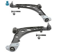 2X Lemförder 26767 01+26766 01 Braccio Sospensione Anteriore Per Fiat Lancia