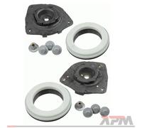 2x Lemförder 31499 01 + 31498 01 Supporto Ammortizzatore a Molla Ant. per