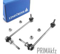 2x Lemförder 3546102 Barra Accoppiamento Stabilizzatore Asse Ant. per BMW X5 E70