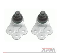 2x Lemförder 37616 01 Braccio Strutturale Frontale per Fiat 500X Jeep Renegade