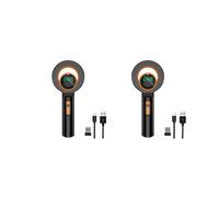 2X Lettore di Microchip per Animali Domestici , Scanner Universale per Lettore di Microchip-Tag per Animali 3 In 1 (Wireless da 2,4
