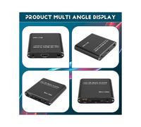 2X Lettore Multimediale MKV H.264 HDD Lettore Multimediale USB Full HD 1080P con Supporto Media TV Box Lettore HDD RMVB WMV SPINA UE