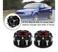 2x Libero Ruota Hubs Per Holden Rodeo Jackaroo Colorado Isuzu D-Max 17 Spline L3