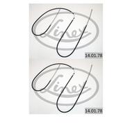 2X Linex 14.01.78 Cavo Di Blocco Posteriore Per Iveco Daily II