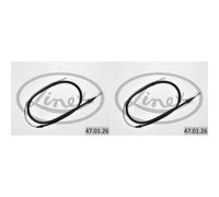 2x LINEX Cavo Del Freno a Mano Cavo per VW Passat Variant 3A5
