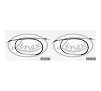 2x LINEX Cavo Del Freno a Mano Flessibile per Audi A4 Cabriolet 8H7