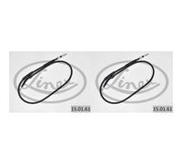 2x LINEX Cavo Del Freno a Mano Flessibile per VW Sharan 7M8 7M9 7M6