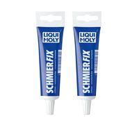 2x Liqui Moly 1080 Schmierfix Haftfest 50g Grasso ad Alte Prestazioni