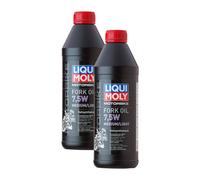 2x LIQUI MOLY 2719 Olio forcella moto 7,5W medio
