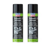 2x Liqui Moly 3318 Pulitore Veloce Potenza 500 ML Detergente a Freddo Freni