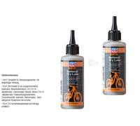 2x LIQUI MOLY Bike Olio per Catena Dry Lubrificante Bici Elettrica Secco 100 ML