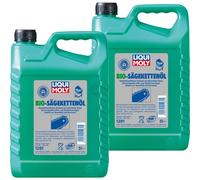 2X Liqui Moly BIO Olio Catena Per Motosega 5L