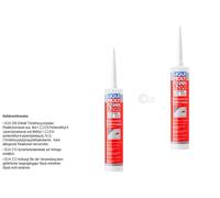 2x Liqui Moly Liquimate 8200 Ms Polimero Bianco Carrozzeria Sigillante 290 ML