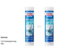 2X LIQUI MOLY Marine Grasso Per Barche 25043 Cartuccia 400 G