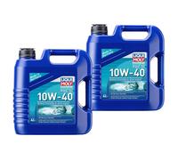 Spedizione Gratuita Olio Motore Liqui Moly Hc Sintetico 4T 10W-40 Marine