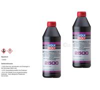 2X Liqui Moly Olio Idraulico Centrale 2500 Olio Idraulico 1L