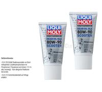 2X Liqui Moly Olio Per Cambio Moto GL4 80W-90 Olio Per Scooter 150 Ml