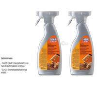 2X LIQUI MOLY Pulitore Per Interni Auto Car-Cleaner 1547 Bottiglia Spray 500 Ml