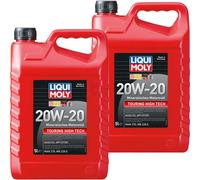 2x Liqui Moly Touring High-Tech 20W20 olio motore Man 270 MB 228.0 Acea E2 Api
