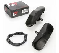 2x Liquido Tergivetri Ugello Non Riscaldato Frontale + Tubo per Seat Alhambra